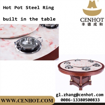 CENHOT Sunken Style Hot Pot Pot Rings For Restaurant 