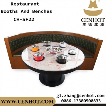 CENHOT U Shaped Restaurant Booths Furniture Manufacturers CH-SF22