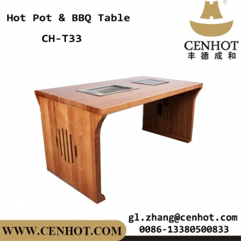 CENHOT Restaurant Hot Pot Table And BBQ Table Manufacturer