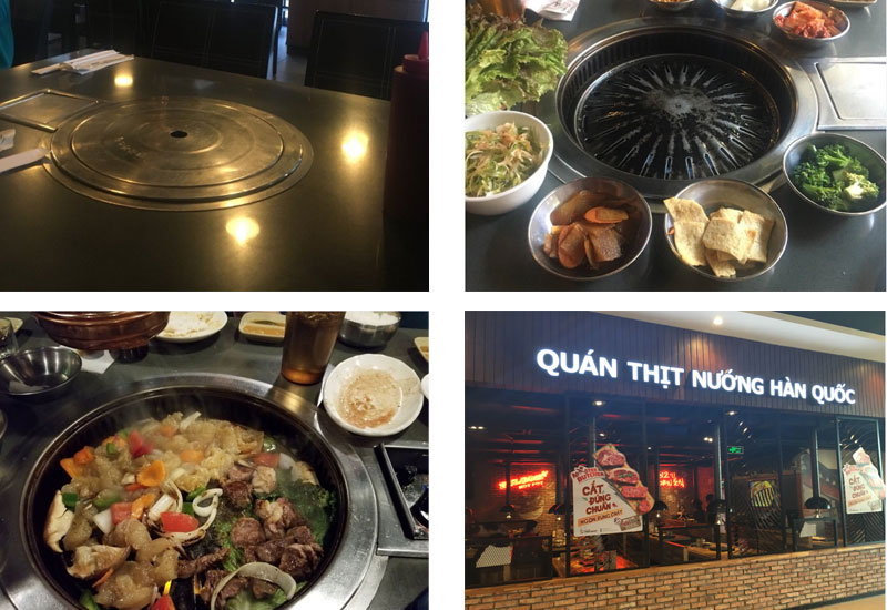 CENHOT-Korean-Charcoal-BBQ-Grills-For-Restaurant-on-the-table