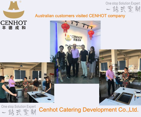 Australian customers visited CENHOT company