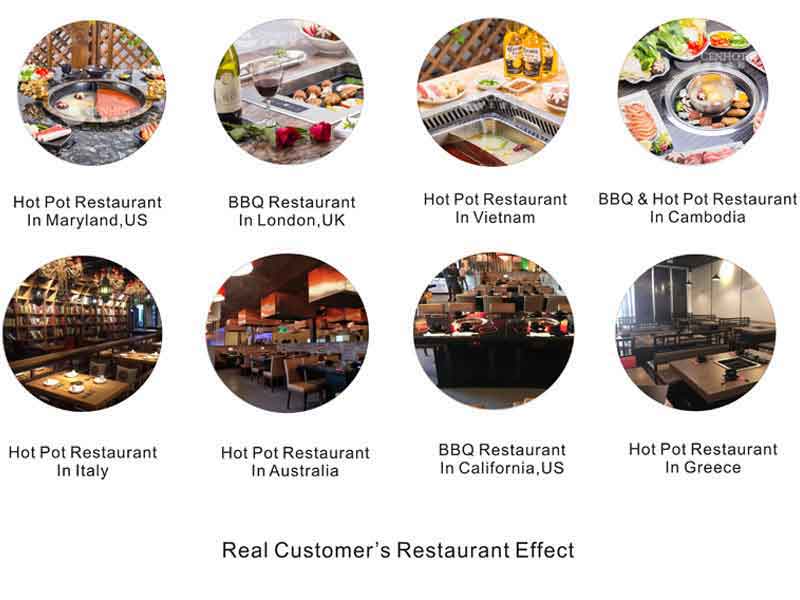 CENHOT real customers'restaurant effect