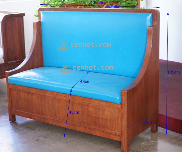 Restaurant Tables Booth dimensions - CENHOT