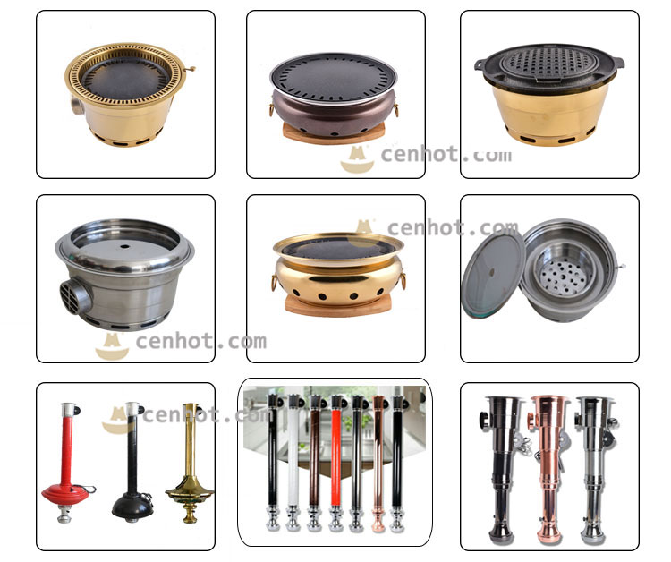 CENHOT Korean Restaurant Charcoal Grills For Sale