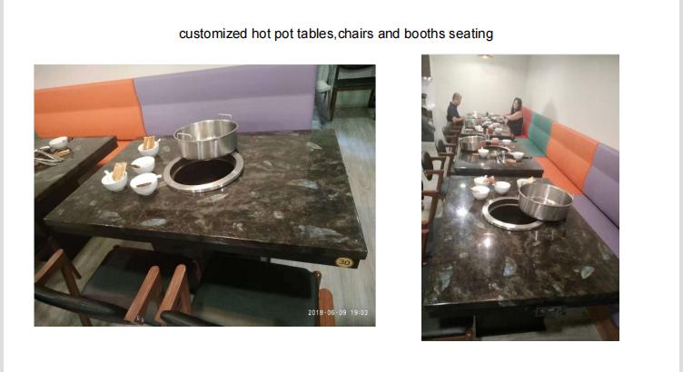 hot pot tables - CENHOT