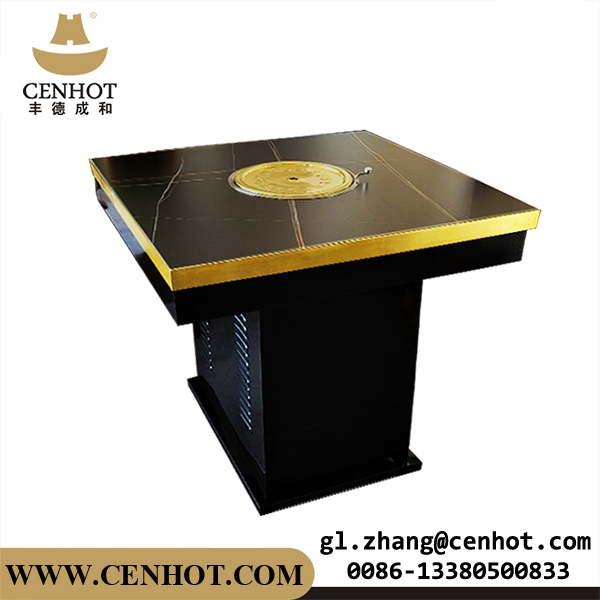 Korean charcoal grill table