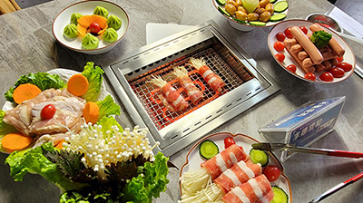 Restaurant Single BBQ Grill