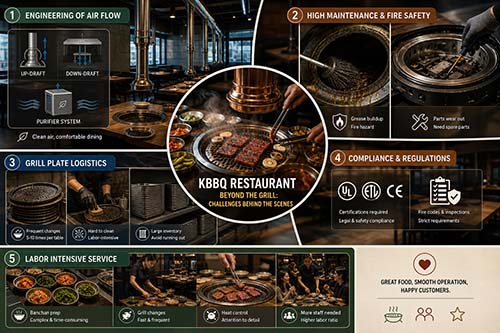 hidden difficulties of BBQ restaurant