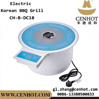 Touch-control Energy Saving Hot Pot And Barbucue Grill For Restaurant