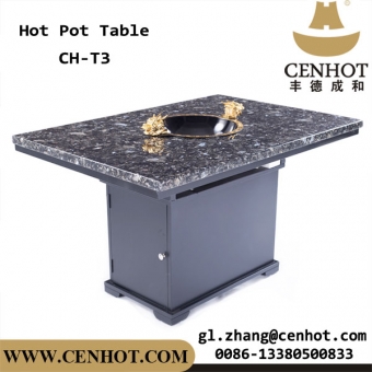 CENHOT High Quality Durable Use Restaurant Hot Pot Table