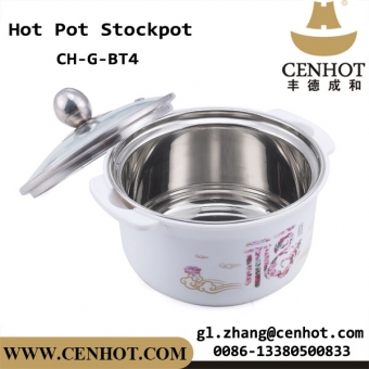 CENHOT Round Small Soup Pot With Divider For Restaurant Manufacturers