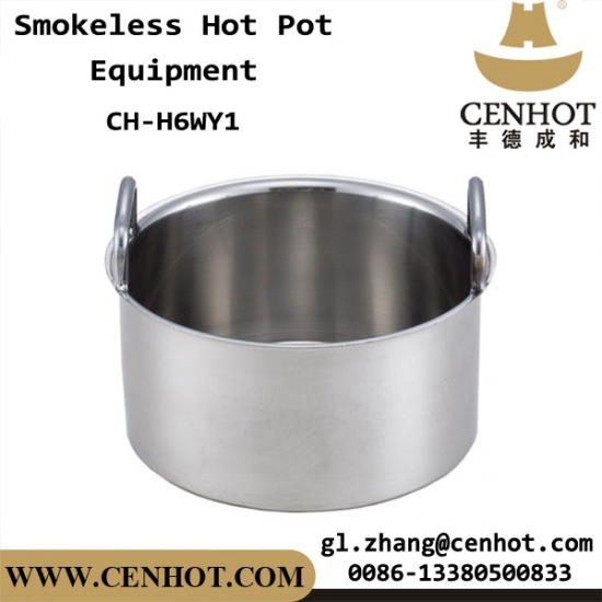 CENHOT Divided Pot For Hot Pot With Enamel Coated Manufacturers