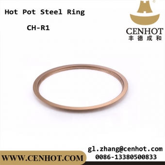 CENHOT Golden Hot Pot Steel Rings With Stainless Steel Material
