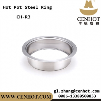 CENHOT Round Sunken Style Hot Pot Pot Rings For Restaurant