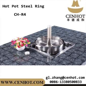 CENHOT Restaurant Sunken Hot Pot Steel Rings Manufacturer 