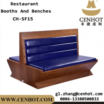 CENHOT Restaurant Supply Double Booth And Bench Furniture