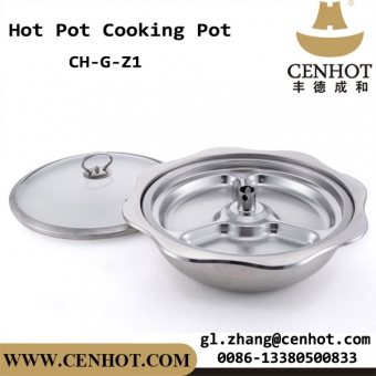 CENHOT Stainless Steel Steamboat Hot Pot Cooking Pot In China