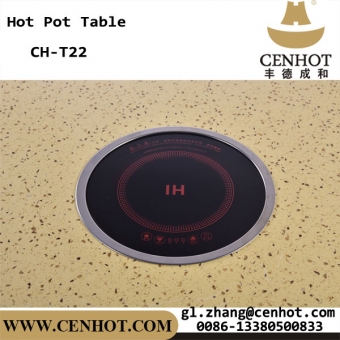 CENHOT Custome Restaurant Hot Pot Table With Induction Cooker CH-T22 