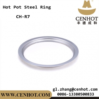 CENHOT Stainless Steel Hot Pot Flat Steel Rings With Induction Cookers