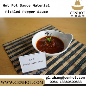CENHOT Asian Hot Pot Condiments Pickled Pepper Sauce Supply