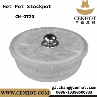 CENHOT Restaurant Hot Pot Pot Crystal Pot
