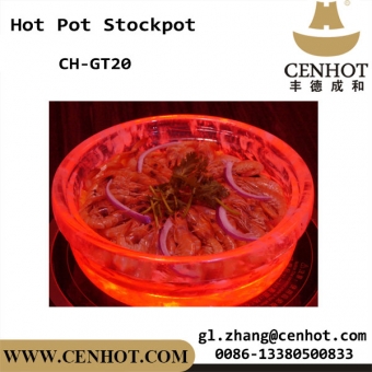 CENHOT Crystal Pot Hot Pot Stock Pots For Restaurant 
