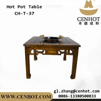 CENHOT Built In Hot Pot Table Manufacturers China