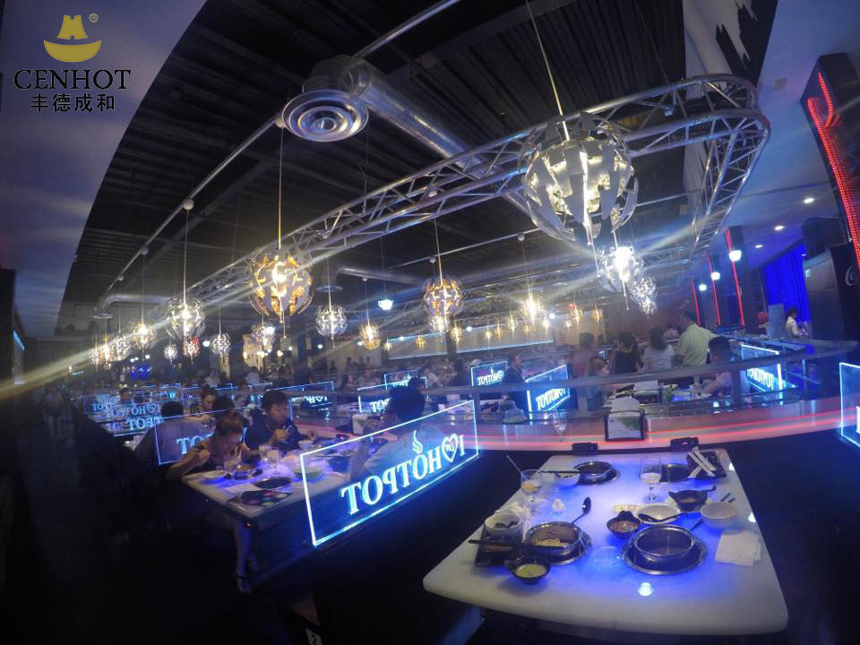 How to decorate a hot pot restaurant?