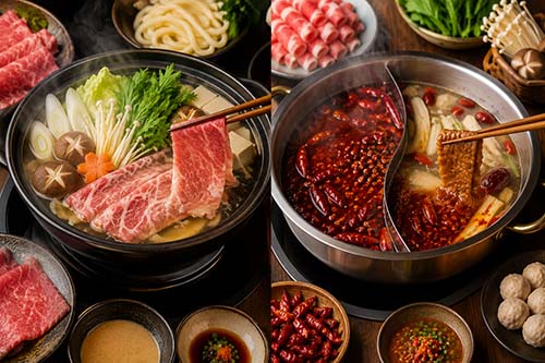 Japanese Hot Pot vs Chinese Hot Pot for Restaurants