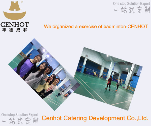 badminton in free time-CENHOT