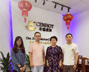 Welcome Australian customer (Tom) to visit CENHOT