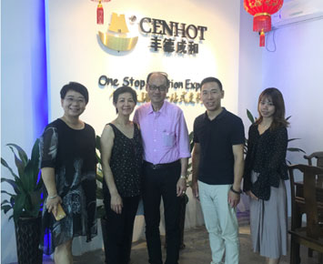 Australian customers visited CENHOT company