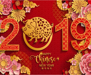 Happy Chinese New Year - Year of the Pig - CENHOT