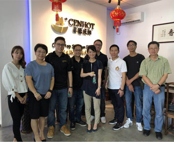 One Team Of Our Customer Visited CENHOT Company