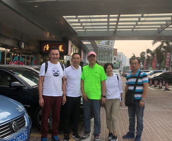 Hong Kong customer - David Ma visited CENHOT